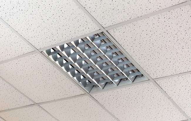 NRC rated ceiling tiles
