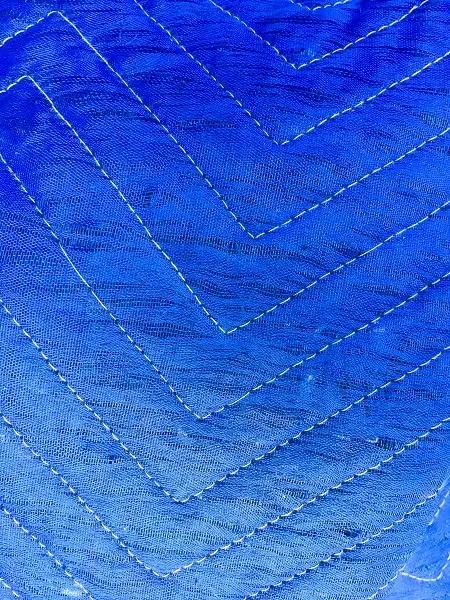 blue moving blanket