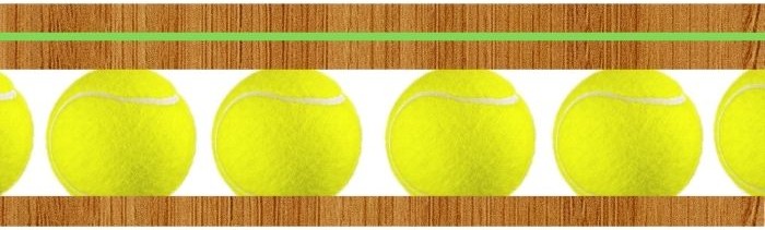 tennis ball riser cross section