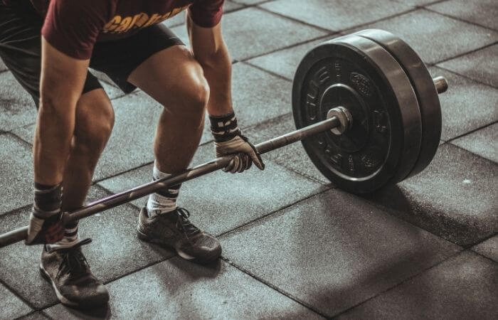 dropped weights create a lot of impact noise which will vibrate through your floor
