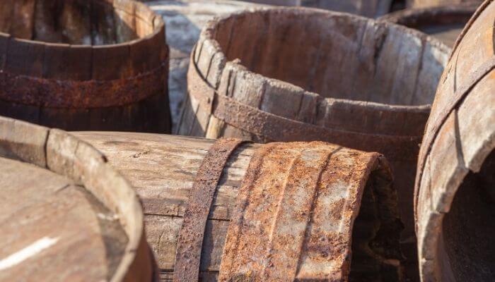 empty barrels